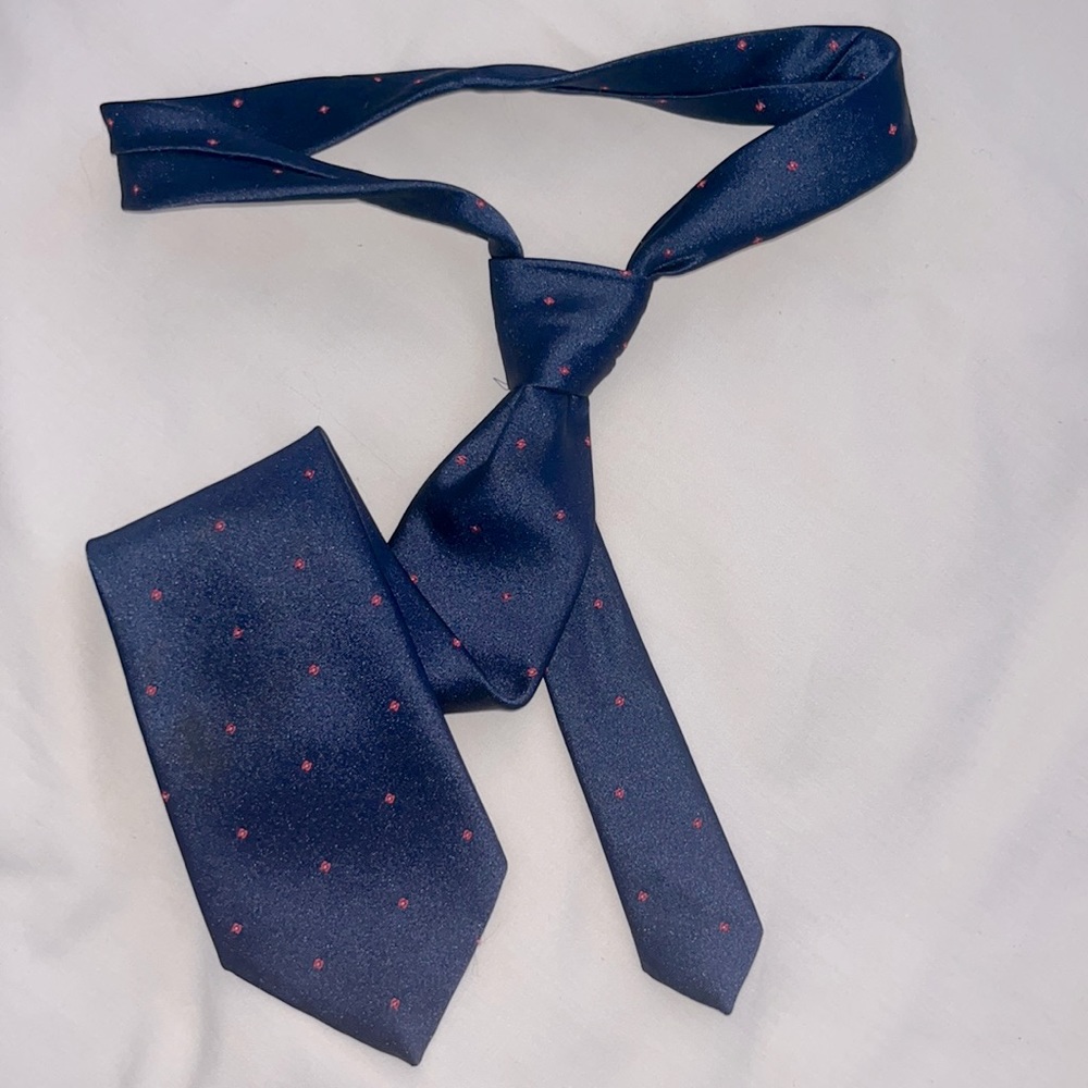 Vintage Leatherback satins by Wembley necktie